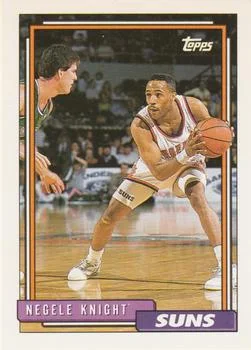 1992-93 Topps Negele Knight #84 card image