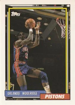 1992-93 Topps Orlando Woolridge #39 card image