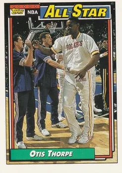 1992-93 Topps Otis Thorpe #124 card image