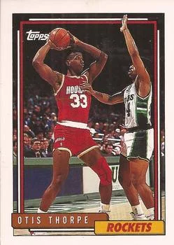 1992-93 Topps Otis Thorpe #19 card image