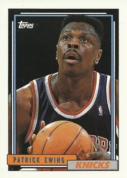 1992-93 Topps Patrick Ewing #66 card image