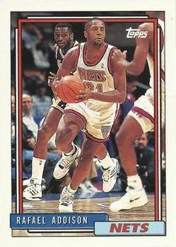 1992-93 Topps Rafael Addison #345 card image
