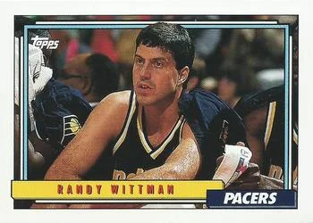 1992-93 Topps Randy Wittman #56 card image