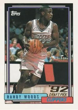 1992-93 Topps Randy Woods Draft Picks #272b card image