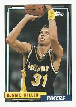 1992-93 Topps Reggie Miller #193 card image