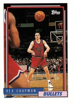 1992-93 Topps Rex Chapman #262 card image