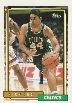 1992-93 Topps Rick Fox #33 card image