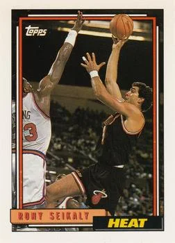 1992-93 Topps Rony Seikaly #92 card image
