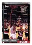 1992-93 Topps Rust-Oleum Chicago Bulls Michael Jordan #CB-4 card image