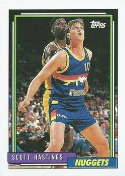 1992-93 Topps Scott Hastings #50 card image