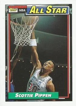 1992-93 Topps Scottie Pippen #103 card image