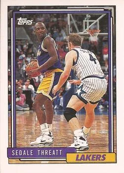 1992-93 Topps Sedale Threatt #45 card image