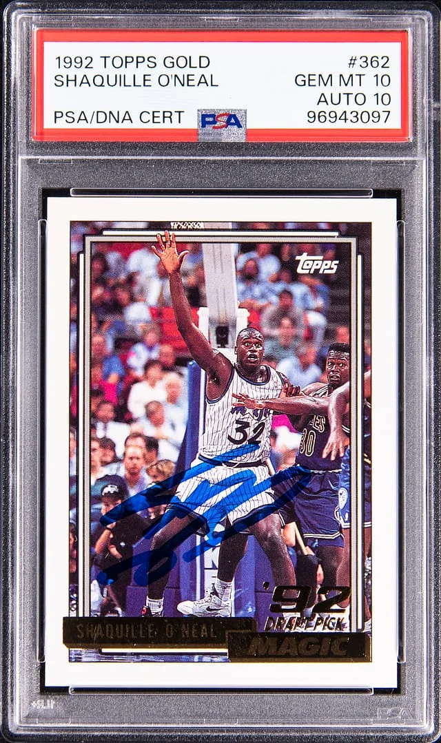 1992-93 Topps Shaquille O'Neal #362 card image