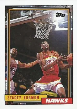 1992-93 Topps Stacey Augmon #97 card image