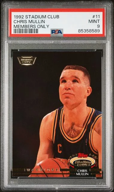 1992-93 Topps Stadium Club Members Only Chris Mullin #11 card image