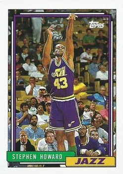 1992-93 Topps Stephen Howard #272 card image