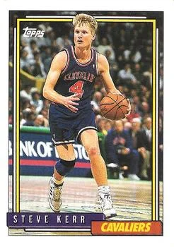 1992-93 Topps Steve Kerr #14 card image