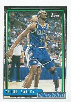 1992-93 Topps Thurl Bailey #59 card image
