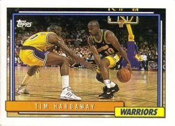 1992-93 Topps Tim Hardaway #188 card image