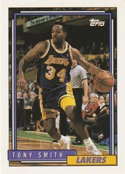 1992-93 Topps Tony Smith #72 card image