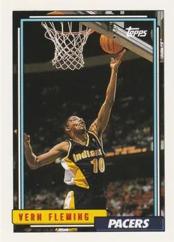 1992-93 Topps Vern Fleming #23 card image
