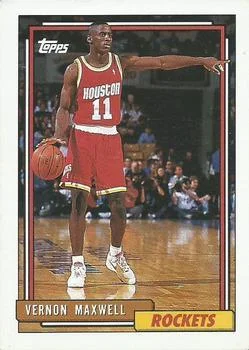 1992-93 Topps Vernon Maxwell #68 card image