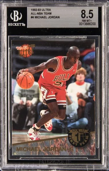 1992-93 Ultra Michael Jordan All-Nba Team #4 card image