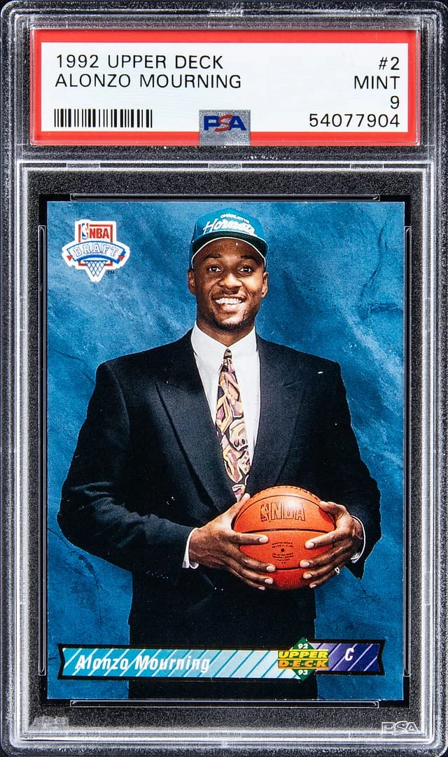 1992-93 Upper Deck Alonzo Mourning #2 card image