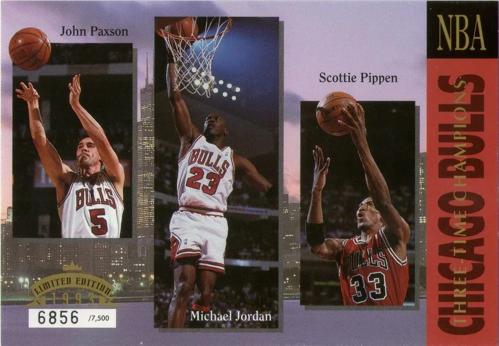 1992-93 Upper Deck Authenticated Collector Series Jumbo Michael Jordan #NNO card image
