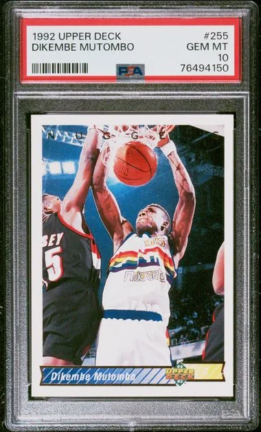 1992-93 Upper Deck Dikembe Mutombo #255 card image