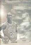 1992-93 Upper Deck European (French) Michael Jordan Award Winner Holograms #EB1 card image