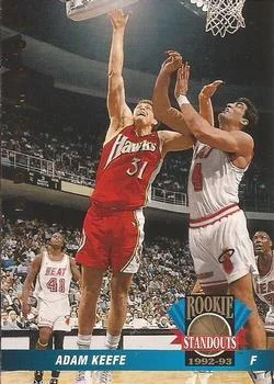 1992-93 Upper Deck European (Spanish) Adam Keefe RS #55 card image