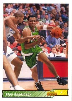 1992-93 Upper Deck European (Spanish) Alaa Abdelnaby #99 card image