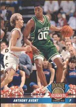 1992-93 Upper Deck European (Spanish) Anthony Avent RS #64 card image