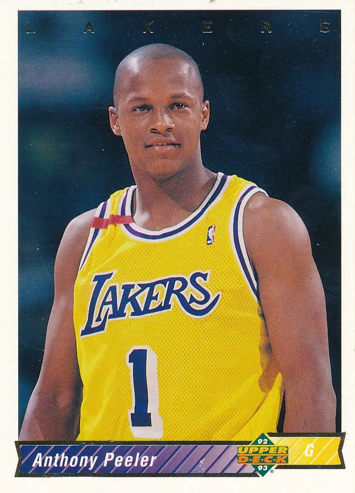 1992-93 Upper Deck European (Spanish) Anthony Peeler #191 card image