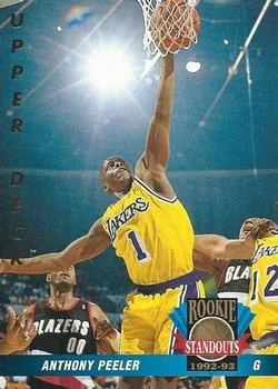 1992-93 Upper Deck European (Spanish) Anthony Peeler RS #62 card image