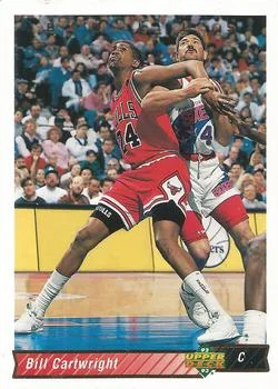 1992-93 Upper Deck European (Spanish) Bill Cartwright #116 card image