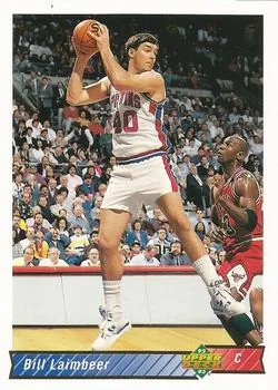 1992-93 Upper Deck European (Spanish) Bill Laimbeer #150 card image