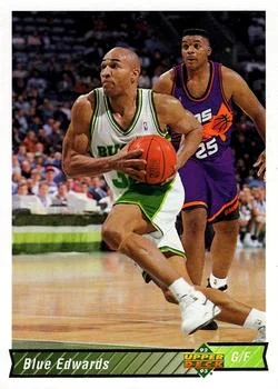 1992-93 Upper Deck European (Spanish) Blue Edwards #205 card image