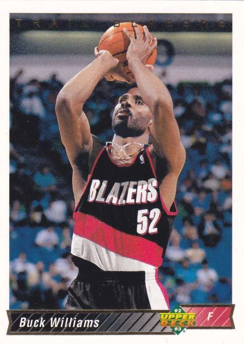 1992-93 Upper Deck European (Spanish) Buck Williams #233 card image