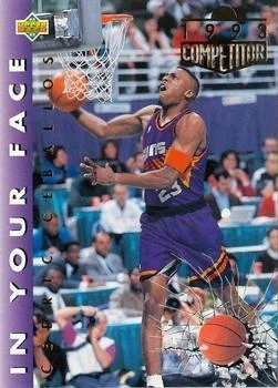 1992-93 Upper Deck European (Spanish) Cedric Ceballos FACE #28 card image