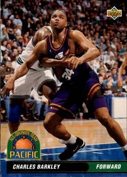 1992-93 Upper Deck European (Spanish) Charles Barkley ADT #52 card image