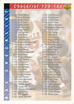 1992-93 Upper Deck European (Spanish) Checklist 129-255 #255 card image