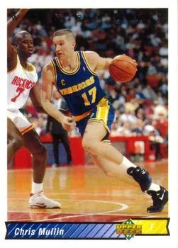 1992-93 Upper Deck European (Spanish) Chris Mullin #160 card image
