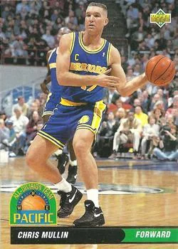 1992-93 Upper Deck European (Spanish) Chris Mullin ADT #51 card image