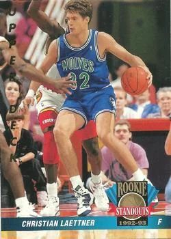 1992-93 Upper Deck European (Spanish) Christian Laettner RS #67 card image