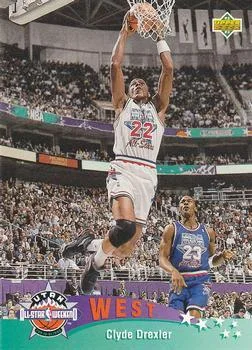 1992-93 Upper Deck European (Spanish) Clyde Drexler #18 card image