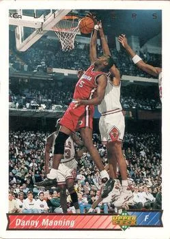 1992-93 Upper Deck European (Spanish) Danny Manning #182 card image