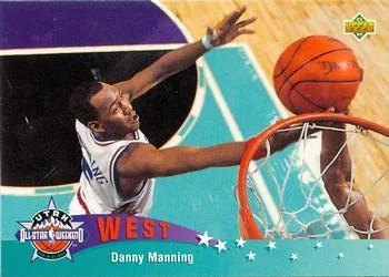 1992-93 Upper Deck European (Spanish) Danny Manning #23 card image
