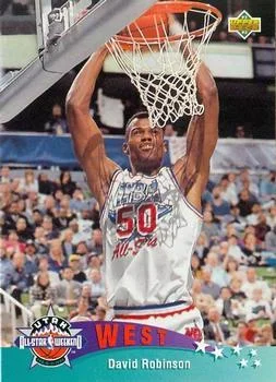 1992-93 Upper Deck European (Spanish) David Robinson #16 card image